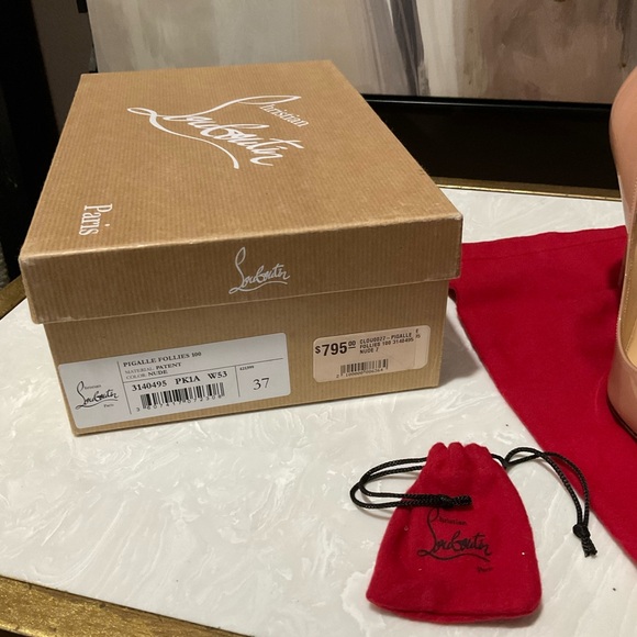 Christian Louboutin Beige Heels - Picture 7 of 9